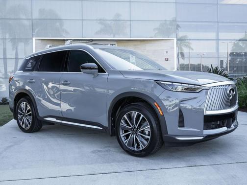 Harbor Gray 2026 INFINITI QX60 Luxe