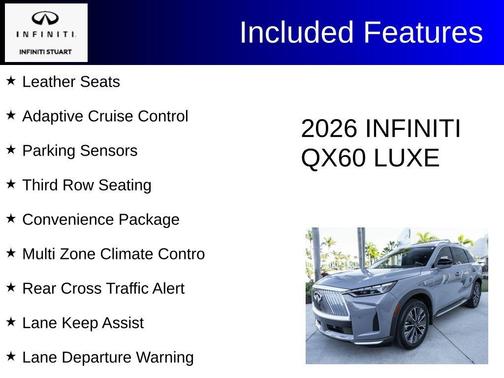 Harbor Gray 2026 INFINITI QX60 Luxe