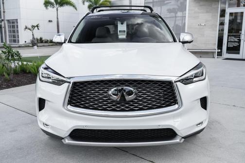 Radiant White 2023 INFINITI QX50 SENSORY