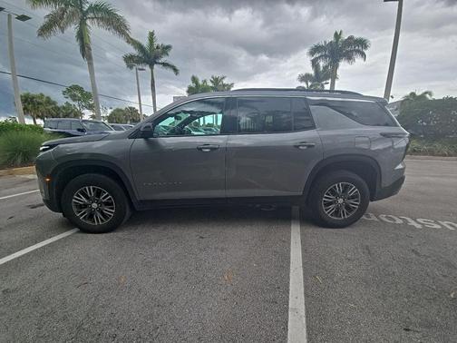 Sterling Gray Metallic 2024 Chevrolet Traverse LT