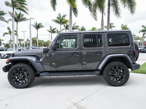 Granite Crystal Clearcoat Metallic 2025 Jeep Wrangler 4xe Sahara