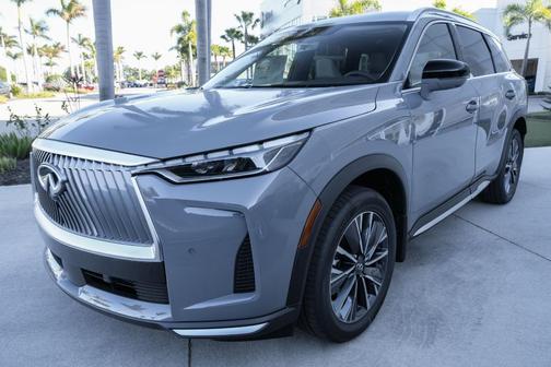 Harbor Gray 2026 INFINITI QX60 Luxe