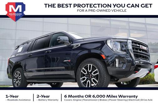 Midnight Blue Metallic 2023 GMC Yukon XL AT4