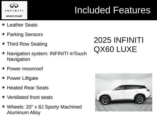 2025 INFINITI QX60 Luxe