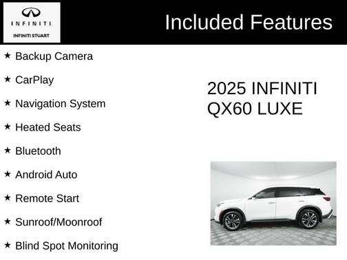 2025 INFINITI QX60 Luxe