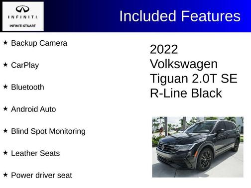 2022 Volkswagen Tiguan 2.0T SE R-Line Black