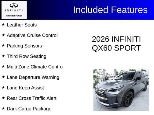 Graphite Shadow 2026 INFINITI QX60 SPORT