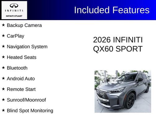 Graphite Shadow 2026 INFINITI QX60 SPORT