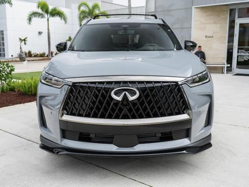 Harbor Gray 2027 INFINITI QX60 Luxe