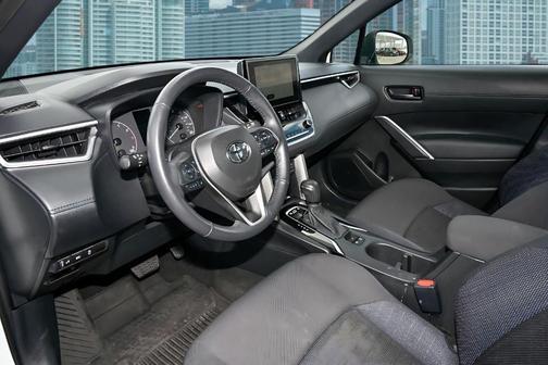 Wind Chill Pearl 2023 Toyota Corolla Cross Hybrid SE
