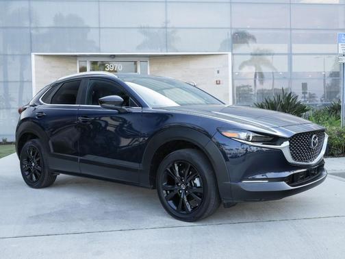 Deep Crystal Blue Mica 2025 Mazda CX-30 Select