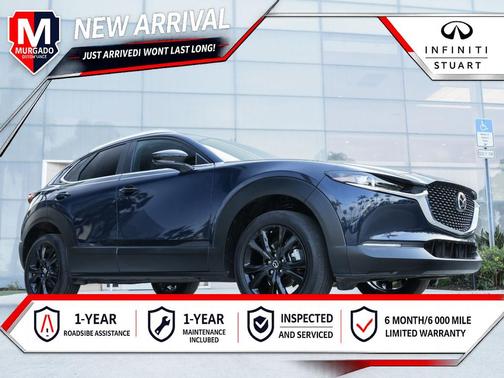 Deep Crystal Blue Mica 2025 Mazda CX-30 Select