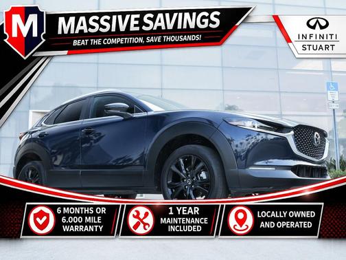 Deep Crystal Blue Mica 2025 Mazda CX-30 Select