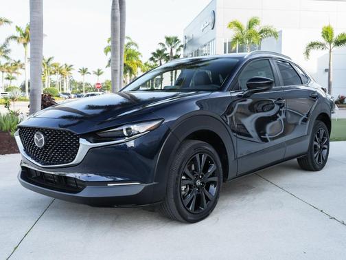 Deep Crystal Blue Mica 2025 Mazda CX-30 Select