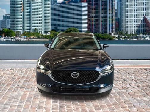 Deep Crystal Blue Mica 2025 Mazda CX-30 Select