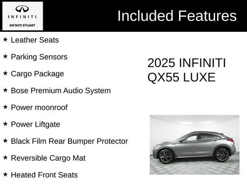 2025 INFINITI QX55 LUXE