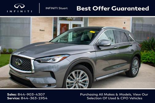 Graphite Shadow 2023 INFINITI QX50 LUXE