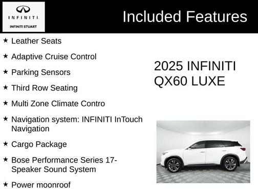 2025 INFINITI QX60 Luxe