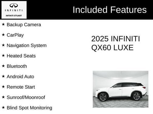 2025 INFINITI QX60 Luxe