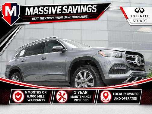 Gray 2023 Mercedes-Benz GLS 450 4MATIC