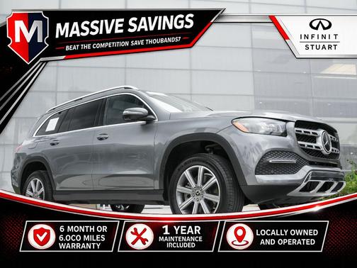 Gray 2023 Mercedes-Benz GLS 450 4MATIC
