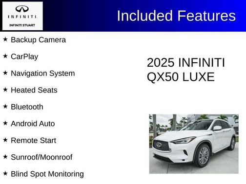 2025 INFINITI QX50 Luxe