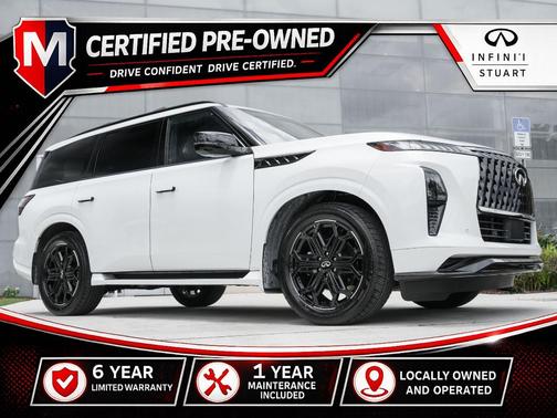 Radiant White 2026 INFINITI QX80 SPORT SUV
