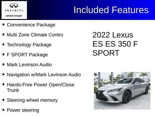 2022 Lexus ES 350 F Sport