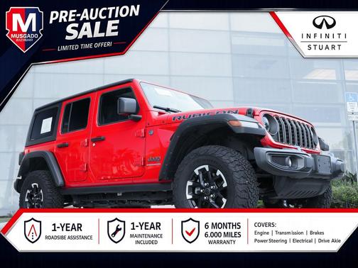 Firecracker Red Clearcoat 2025 Jeep Wrangler 4xe Rubicon