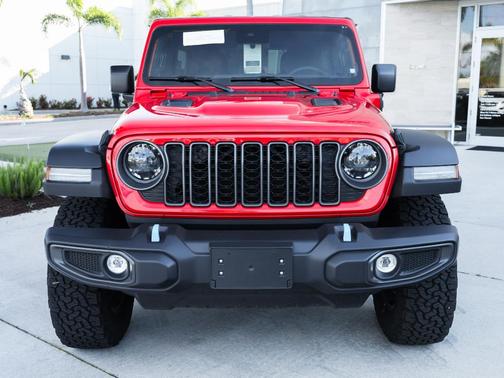 Firecracker Red Clearcoat 2025 Jeep Wrangler 4xe Rubicon