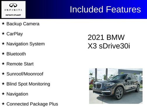 2021 BMW X3 sDrive30i