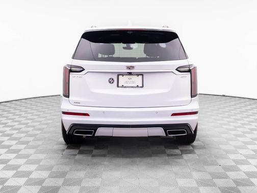Crystal White 2025 Cadillac XT6 Sport AWD