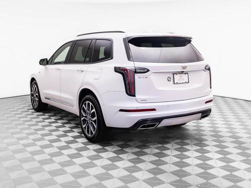 Crystal White 2025 Cadillac XT6 Sport AWD