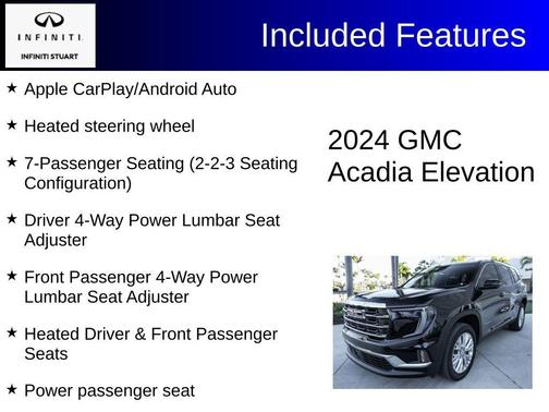 2024 GMC Acadia Elevation