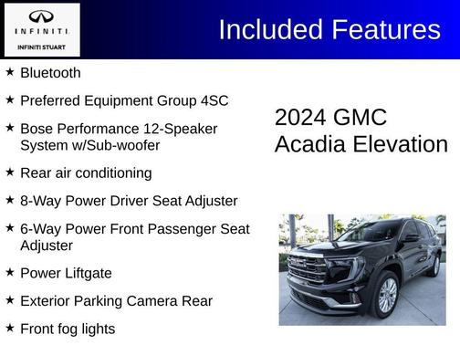 2024 GMC Acadia Elevation