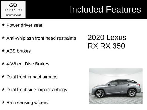 2020 Lexus RX 350 350