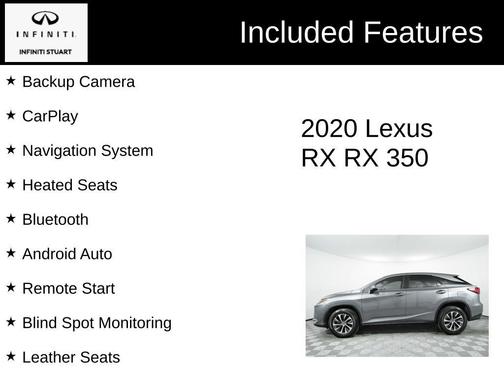 2020 Lexus RX 350 350