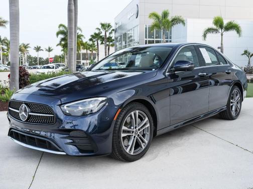 Nautical Blue Metallic 2023 Mercedes-Benz E-Class E 350