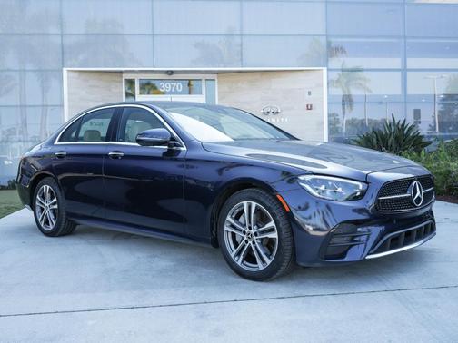 Nautical Blue Metallic 2023 Mercedes-Benz E-Class E 350