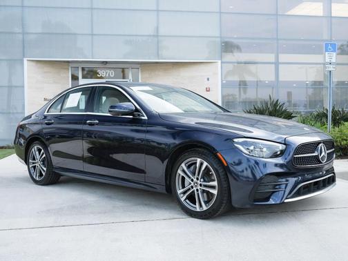 Nautical Blue Metallic 2023 Mercedes-Benz E-Class E 350
