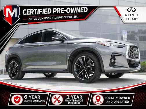 Graphite Shadow 2022 INFINITI QX55 ESSENTIAL