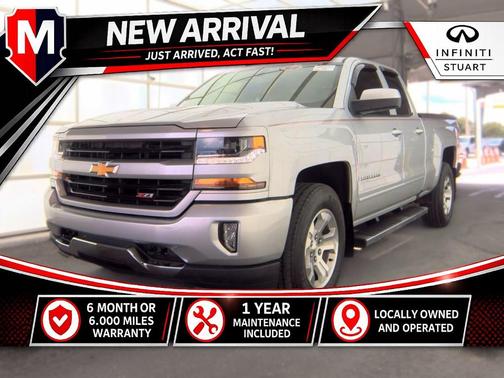 Silver Ice Metallic 2018 Chevrolet Silverado 1500 LT