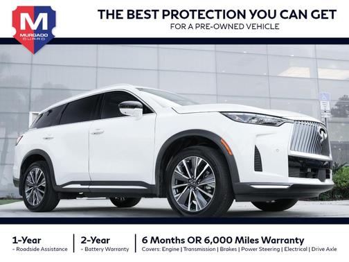 Radiant White 2026 INFINITI QX60 Luxe