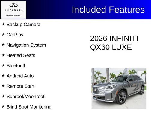 Graphite Shadow 2026 INFINITI QX60 LUXE