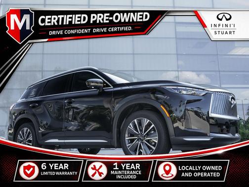 Diamond Black 2026 INFINITI QX60 Luxe