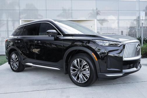 Diamond Black 2026 INFINITI QX60 Luxe
