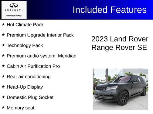 Fuji White 2023 Land Rover Range Rover P530 SE