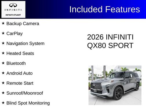 2t Dynamic Meta 2026 INFINITI QX80 SPORT