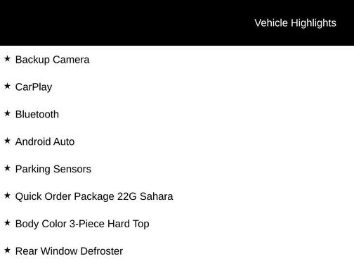 2024 Jeep Wrangler Sahara