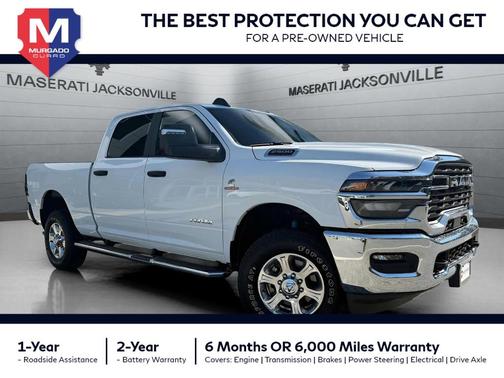 Bright White Clearcoat 2026 RAM 2500 Big Horn